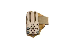 Hachette bushcraft Wildsteer Kobra KOB0115 30cm manche Paracorde/Tactiprène Coyote + étui Kydex