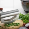 Hachoir berceuse pour légumes Gefu Viavo en acier inoxydable