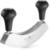 Hachoir demi lune double lames Gourmet de Wusthof, lame 18cm