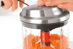 Hachoir mécanique Rosle Multi-Cut avec lames amovibles et accessoires