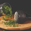 Infuseur à herbes aromatiques Rosle avec hachoir en acier inoxydable