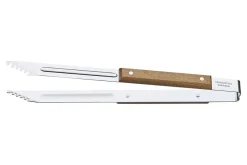 Kit barbecue Tramontina Churrasco 3 pièces : pince + spatule + fourchette à viande