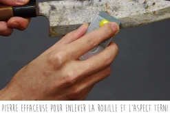 Kit complet japonais Suehiro pour effacer la rouille et polir les lames