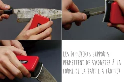 Kit complet japonais Suehiro pour effacer la rouille et polir les lames