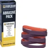 Kit de 5 courroies de remplacement grain 80 pour affûteuse Worksharp WSK1