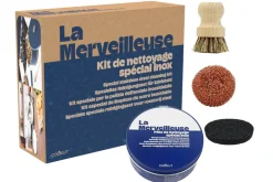 Kit de nettoyage Cookut spécial Inox – 4 accessoires