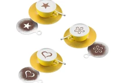Kit de 3 pochoirs de décoration Westmark Cappuccino