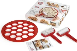 Kit de préparation Lékué pour 19 petits fours - Plaque + 2 rouleaux