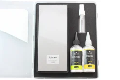 Kit japonais Suehiro pour restaurer le damas d'un couteau - 5 pièces