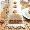 Kit moule à bûche glacée tricot Scrapcooking + support et boîte de transport
