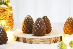 Kit moule 5 pommes de pin Silikomart Foresta