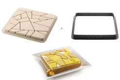 Kit moule à tarte Silikomart Liberty