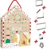Kit pâtisserie maison pain d'épice 3D Scrapcooking 5 pièces