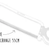 Lame de rechange pour scie de boucher Fischer standard 50cm