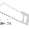 Lame de rechange pour scie de ménage Fischer standard 35cm