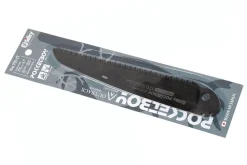 Lame droite de rechange noire 17cm Silky Outback Edition 751-17 pour scie Pocketboy