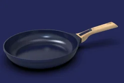 L'Incroyable Kit Cookut 2 poêles et 1 casserole à poignée amovible - myrtille