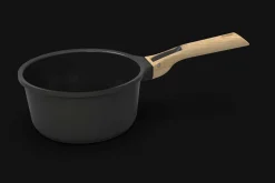 L'Incroyable Kit Cookut 2 poêles et 1 casserole à poignée amovible - graphite