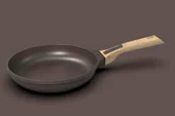 L'Incroyable Kit Cookut 2 poêles et 1 casserole à poignée amovible - moka