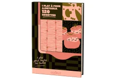 Livre de 120 recettes faciles Cookut L'incroyable plat à four ajustable