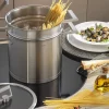 Élément cuit-pâtes Cristel Strate Fixe 22cm en acier inox 18/10