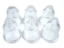 Lot de 6 douilles unies Matfer en polycarbonate