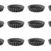 Lot de 12 moules à tartelettes cannelées Exoglass® Matfer
