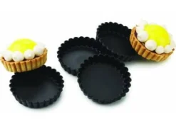 Lot de 12 moules à tartelettes cannelées Exoglass® Matfer