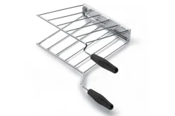 Lot de 2 pinces à sandwich pour grille-pain SMEG 2 en acier