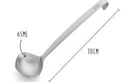 Louche à sauce Triangle série 1946 acier inoxydable 30cm - 65ml