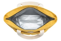 Lunch bag isotherme Akinod 10:47 en polycoton moutarde 21L