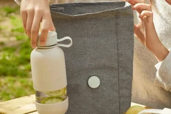 Lunchbag To Go Organic Lékué en matériaux recyclés 20x13cm