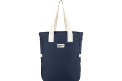 Lunch bag XL isotherme Akinod 08:19 en polycoton bleu navy 17,5L