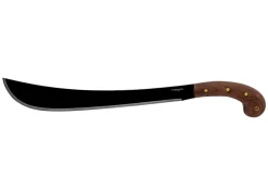 Machette Condor Golok 60932 lame noire 36cm manche en noyer avec étui en cuir