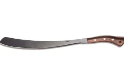 Machette Condor Parang 60940 lame noire 44,5cm manche en noyer avec étui en cuir