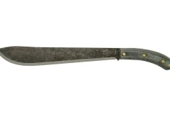Machette Esee Darien lame carbone 31,5cm manche micarta gris + étui