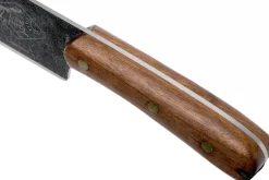 Machette Esee Expat Libertariat lame acier carbone 22,8cm manche bois de noyer + étui