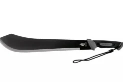 Machette Gerber Gator Bolo GE002076 39,4cm manche en caoutchouc noir avec étui