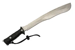 Machette kukri Wildsteer W Tiger WTIG0113N 45cm manche Kraton noir + étui en nylon