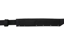 Machette kukri Wildsteer W Tiger WTIG3113N 45cm lame noire manche Kraton noir + étui en nylon