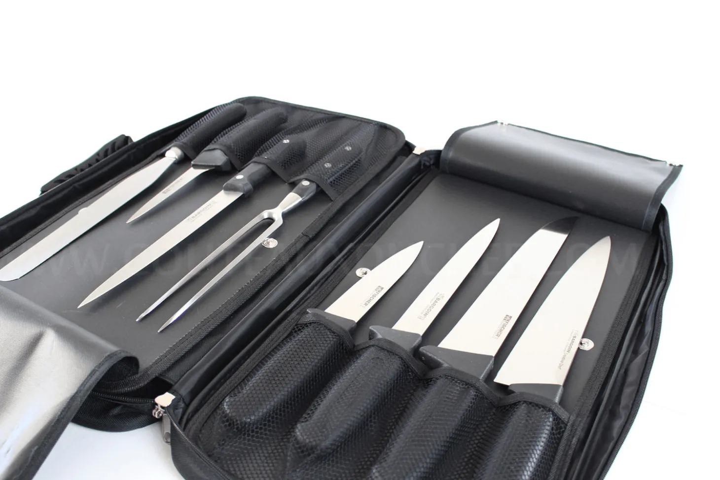 Malette 20 couteaux et accessoires professionnels BARGOIN souple