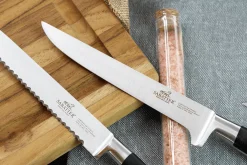 Malette de 5 couteaux + 1 fusil Sabatier Idéal Inox 100% forgés et français
