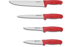 Malette de 7 couteaux professionnels FISCHER pour Bouchers