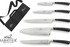 Malette de 5 couteaux Sabatier Edonist forgés fabrication française