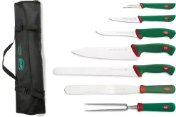 Malette souple de 8 couteaux et ustensiles professionnels SANELLI Premana
