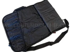 Malette souple pour 8 couteaux de cuisine - nylon noir Tojiro