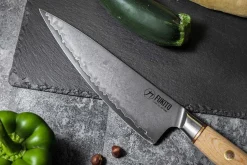 Mallette 4 couteaux de cuisine Fukito Pakka San Mai