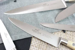 Mallette cuisine Sabatier Brocéliande 7 couteaux fabrication française + 1 fusil