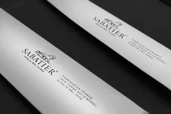 Mallette cuisinier Sabatier Périgord 5 couteaux fabrication française + 1 fusil