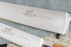 Mallette cuisinier Sabatier Provençao 5 couteaux fabrication française + 1 fusil